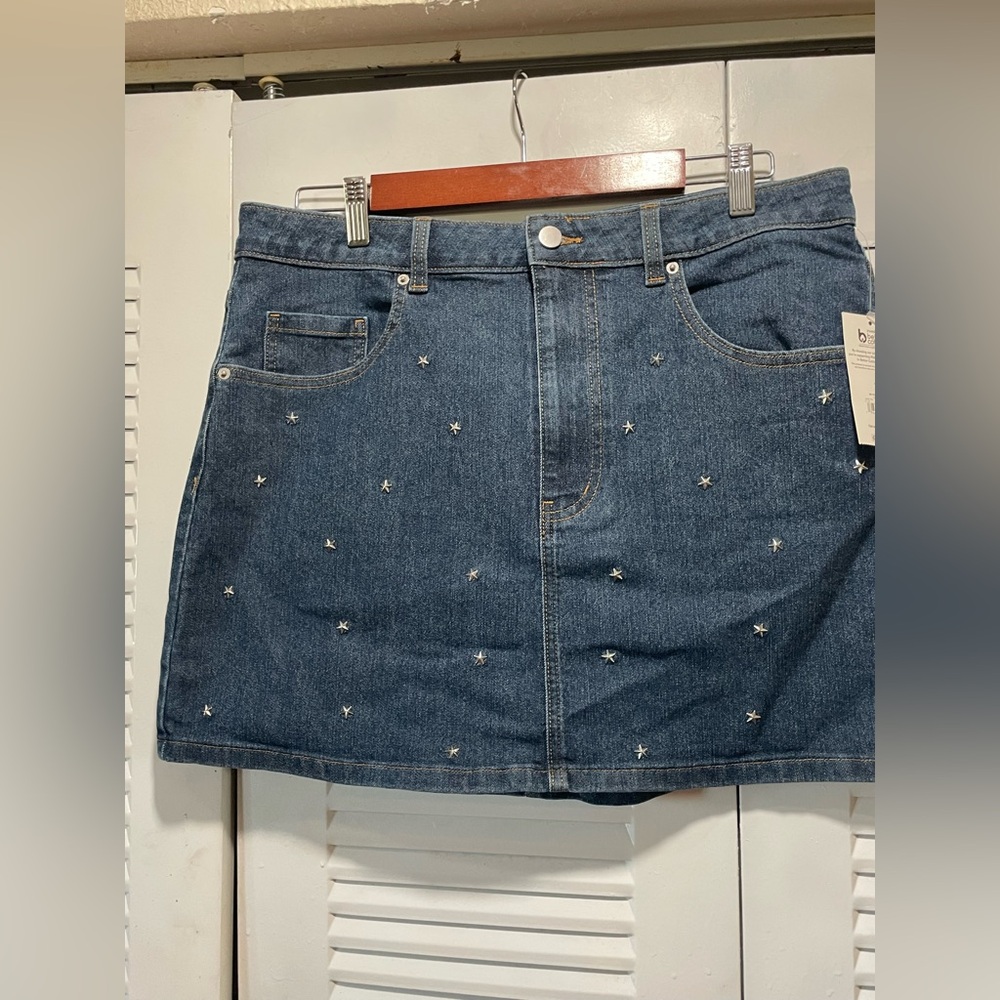 NOBO STUD MINI SKIRT